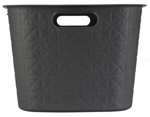 Kosz na pranie CURVER Softex 45L Szary