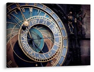 Obraz - Praski zegar astronomiczny, Praga (70x50 cm)