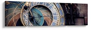 Obraz - Praski zegar astronomiczny, Praga (170x50 cm)