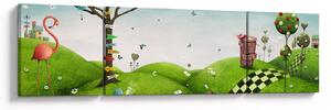 Obraz wspaniałego krajobrazu (170x50 cm)