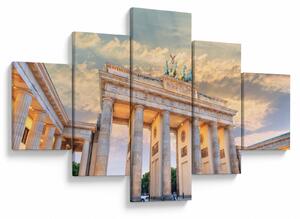 Obraz - Brama Brandenburska, Berlin, Niemcy (125x70 cm)