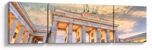 Obraz - Brama Brandenburska, Berlin, Niemcy (170x50 cm)