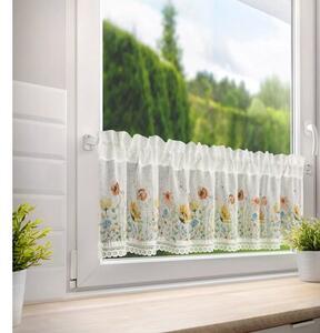 Firana gotowa EUROFIRANY Nati 150 x 30 cm BiaÅy