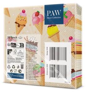 Serwetki papierowe PAW 33x33 cm dekoracyjne stołowe na przyjęcie 20 szt