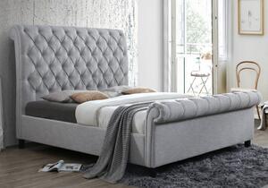 Łóżko tapicerowane z pojemnikiem Vico