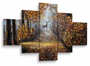 Obraz - Duch lasu (125x70 cm)