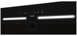 Okap AMICA OMP9554BG Czarny 447m3/h 63dB klasa C OÅwietlenie LED