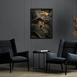 Obraz EUROFIRANY 478 53 x 73 cm Grafitowy