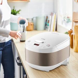 Multicooker TEFAL RK622130 Simply Cook Plus 12 programów z koszem do gotowania na parze i funkcją podtrzymywania temperatury, 4L