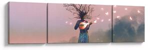 Obraz - Żywa natura (170x50 cm)
