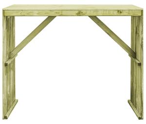Stół barowy, 130x60x110 cm, impregnowane drewno sosnowe