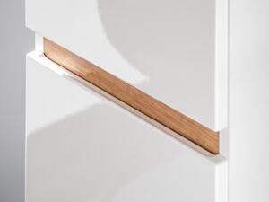 Szafka łazienkowa PLATINUM 800 35 cm biała