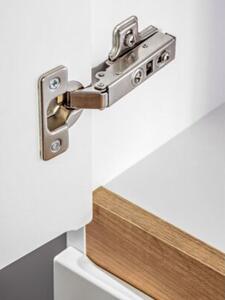 Szafka łazienkowa PLATINUM 800 35 cm biała