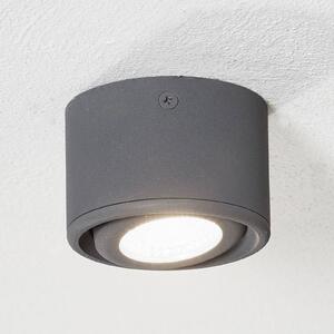 Fabas Luce Odchylana głowica – downlight LED Anzio, antracyt