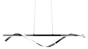 Designerska lampa wisząca ze stali z 3-stopniowym ściemnianiem LED - Sander Oswietlenie wewnetrzne