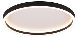 Designerska lampa sufitowa czarna z diodami LED - Daniela Oswietlenie wewnetrzne