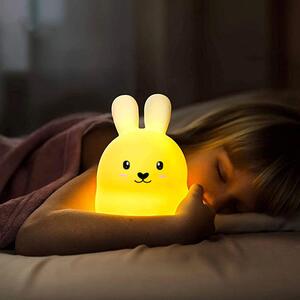 Lampka nocna LED RGB dla dziecka królik - Ofieg