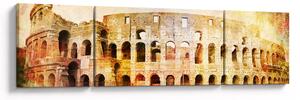 Obraz - Malarstwo cyfrowe, Koloseum, Rzym, Włochy (170x50 cm)