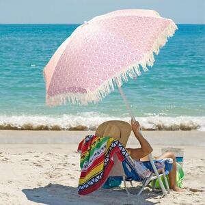 Parasol ogrodowy PROBEACH 1073804 Czerwony