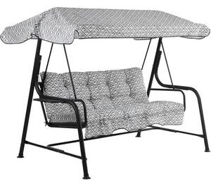 Huśtawka ogrodowa PATIO Hawaii Black Edition H039-06PB