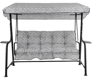Huśtawka ogrodowa PATIO Hawaii Black Edition H039-06PB