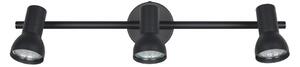 Czarna lampa punktowa ø 8 cm Cantar – Reality