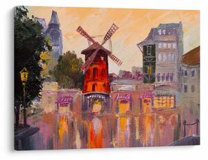 Obraz - Moulin Rouge, Paryż, Francja (70x50 cm)