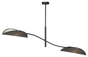 LOTUS 2 BLACK/MARBEL lampa sufitowa żyrandol oryginalny marmur abażury