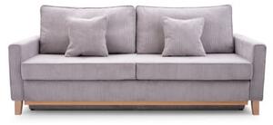 Sofa Artemis 214 cm sztruksowa rozkÅadana z pojemnikiem, Lincoln 86