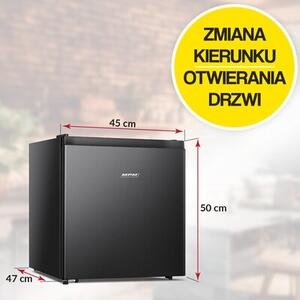Lodówka MPM 46-CJ-06 50cm Czarna