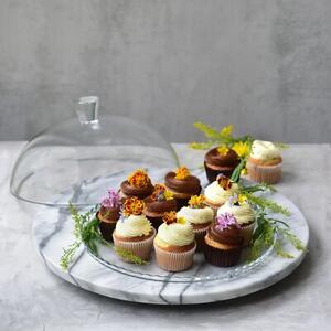 Patera PASABAHCE Patisserie 64584 1 poziom Przezroczysty