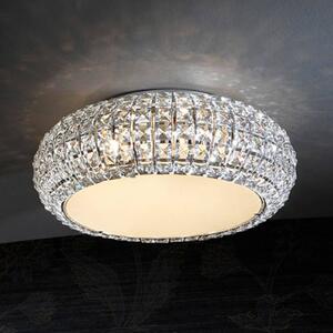 Schuller Valencia Mieniąca się lampa sufitowa DIAMOND, okrągła 40 cm