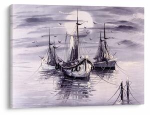 Obraz - Port, obraz olejny (70x50 cm)