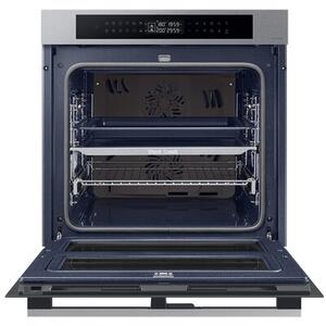 Piekarnik SAMSUNG NV7B4345VAS U2 Dual Cook Flex Elektryczny parowy Stal nierdzewna A+