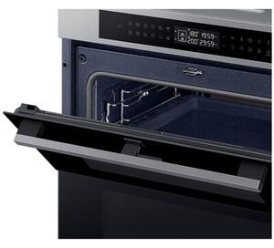 Piekarnik SAMSUNG NV7B4345VAS U2 Dual Cook Flex Elektryczny parowy Stal nierdzewna A+