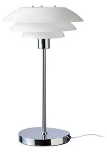 Dyberg Larsen DL31 lampa stołowa szkło chrom