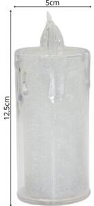 Świeca dekoracyjna KOOPMAN 7622028 LED Biały-transparentny