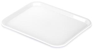 Taca do serwowania plastikowa biała 45,5x35,5 cm