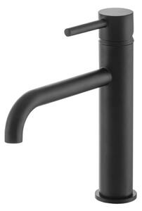 Bateria sztorcowa umywalkowa GranMaster, Arcus, klasyczna, czarna 1 szt