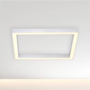 Lampa sufitowa LED PURE Lines, 55 x 55 cm, srebrna, CCT, pilot