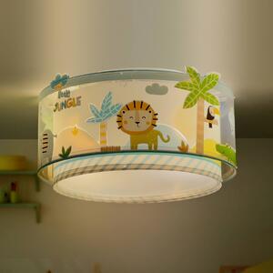 Dalber Lampa sufitowa LITTLE JUNGLE, możliwość ściemniania, pokój dziecięcy, tworzywo sztuczne