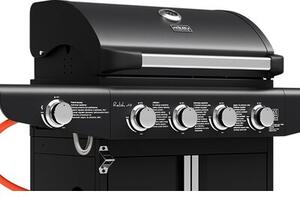 Grill ogrodowy gazowy KOLER Relish v1 Czarny 16 kW 66 x 40 cm