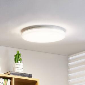 Prios Artin lampa sufitowa, czujnik, okrągła 33 cm PRIOS, biały / opal, łazienka, tworzywo sztuczne, nowoczesny