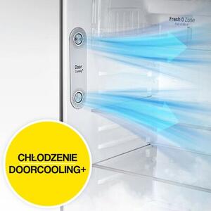 Lodówka LG InstaView GMG960EVJE Multi Door 179cm Czarny mat Podajnik wody