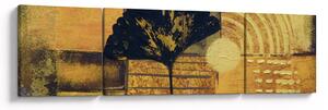 Obraz - Liść miłorzębu (170x50 cm)