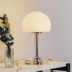 Steinhauer Lampa stołowa LED Ancilla, możliwość ściemniania, chromowy / srebrny, salon / jadalnia, metal, nowoczesny