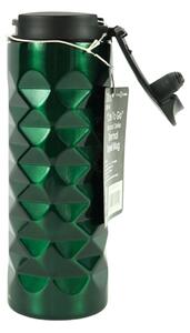 Stalowa butelka termiczna MALACHITE 370 ml, zielona