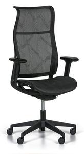 Krzesło biurowe KENNY, szare