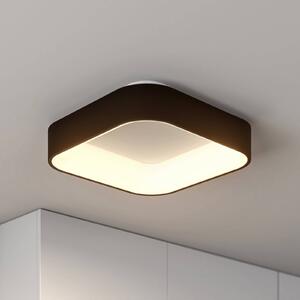 Lampa sufitowa LED Aleksi Arcchio, możliwość ściemniania, czarny, kuchnia, metal, nowoczesny