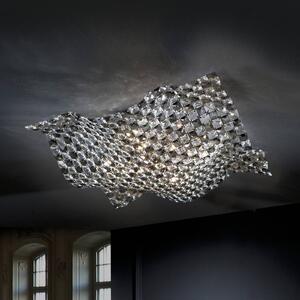 Schuller Valencia Lampa sufitowa kryształowa SATEN, przezroczysty / transparentny, salon / jadalnia, kryształ